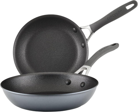 Circulon A1 Series Nonstick Frying Pan Set, 2-Piece, Graphite