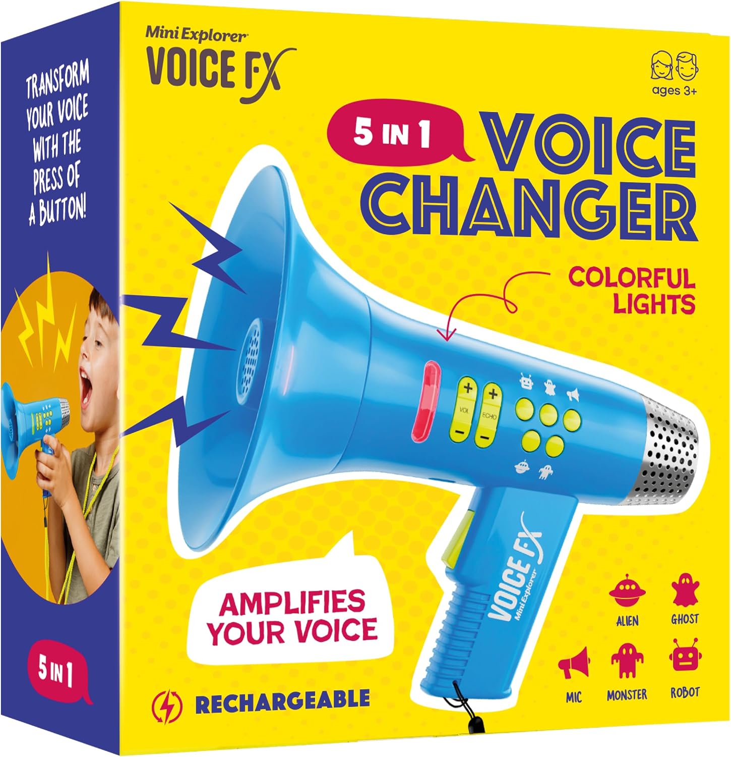 5 In 1 Voice Changer for Kids - Voice Changing Device for Boys & Girls