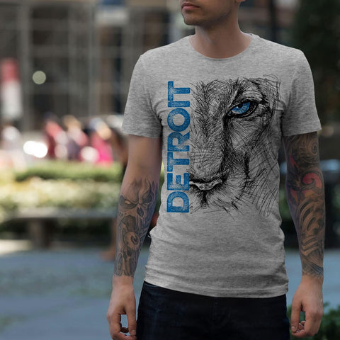 Detroit Shirts for Men by Detroit Rebels T-Shirt Brand. Motor City D Apparel.