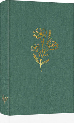 Holoary Photo Album 4x6 300 Photos, 300 Pockets 4”x6” Picture Album, Linen Fabric Cover Big Picture Book for Photos with Writing Area, 4x6 Photo Albums for Family Weddings Travel Memories(Dark Green)