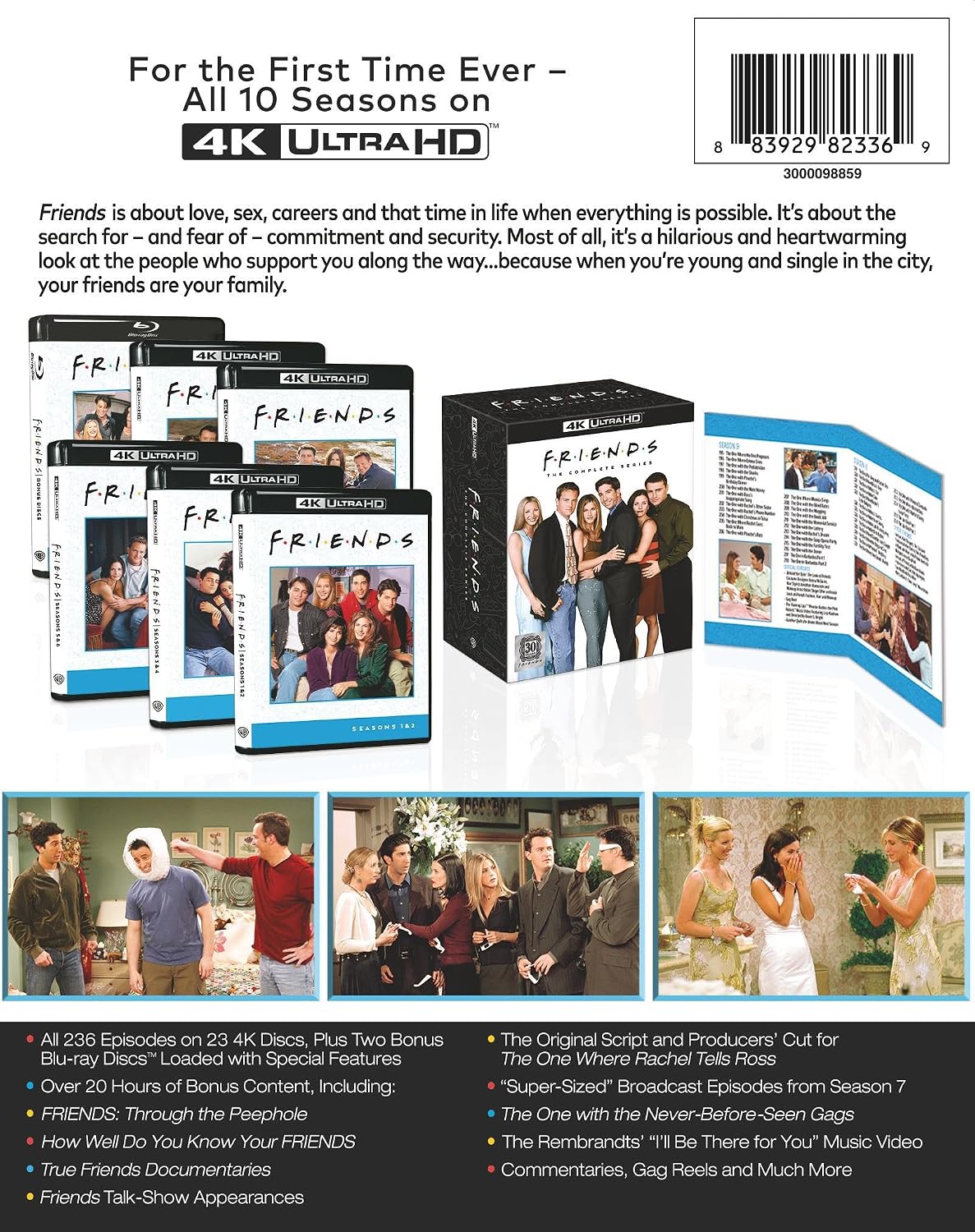 Friends: The Complete Series (4K UltraHD)