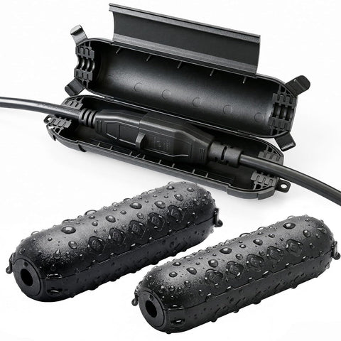 3 Pack Outdoor Extension Cord Cover with Waterproof Seal