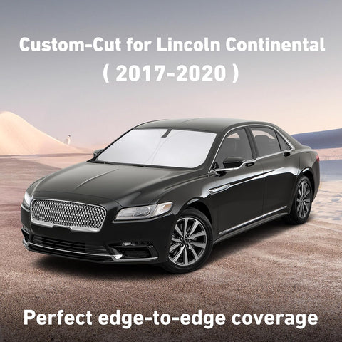 EcoNour Windshield Sunshade Compatible for Lincoln Continental 2017-2020
