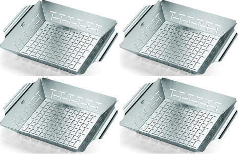 Weber® Deluxe Grilling Basket, Stainless Steel for Gourmet Grilling