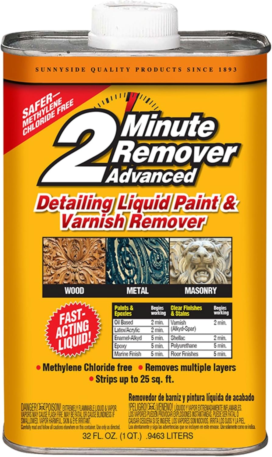 2 Minute Remover Advanced Paint & Varnish Remover, 1 Gallon - Liquid