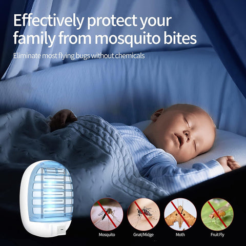 Indoor Bug Zappers, Fly Traps for Indoors, Mosquito Killer for Home