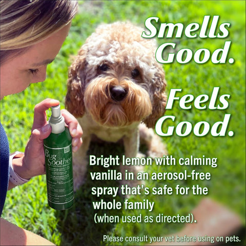 Bug Soother Natural Insect Repellent Spray, DEET-Free 16 oz. Refill