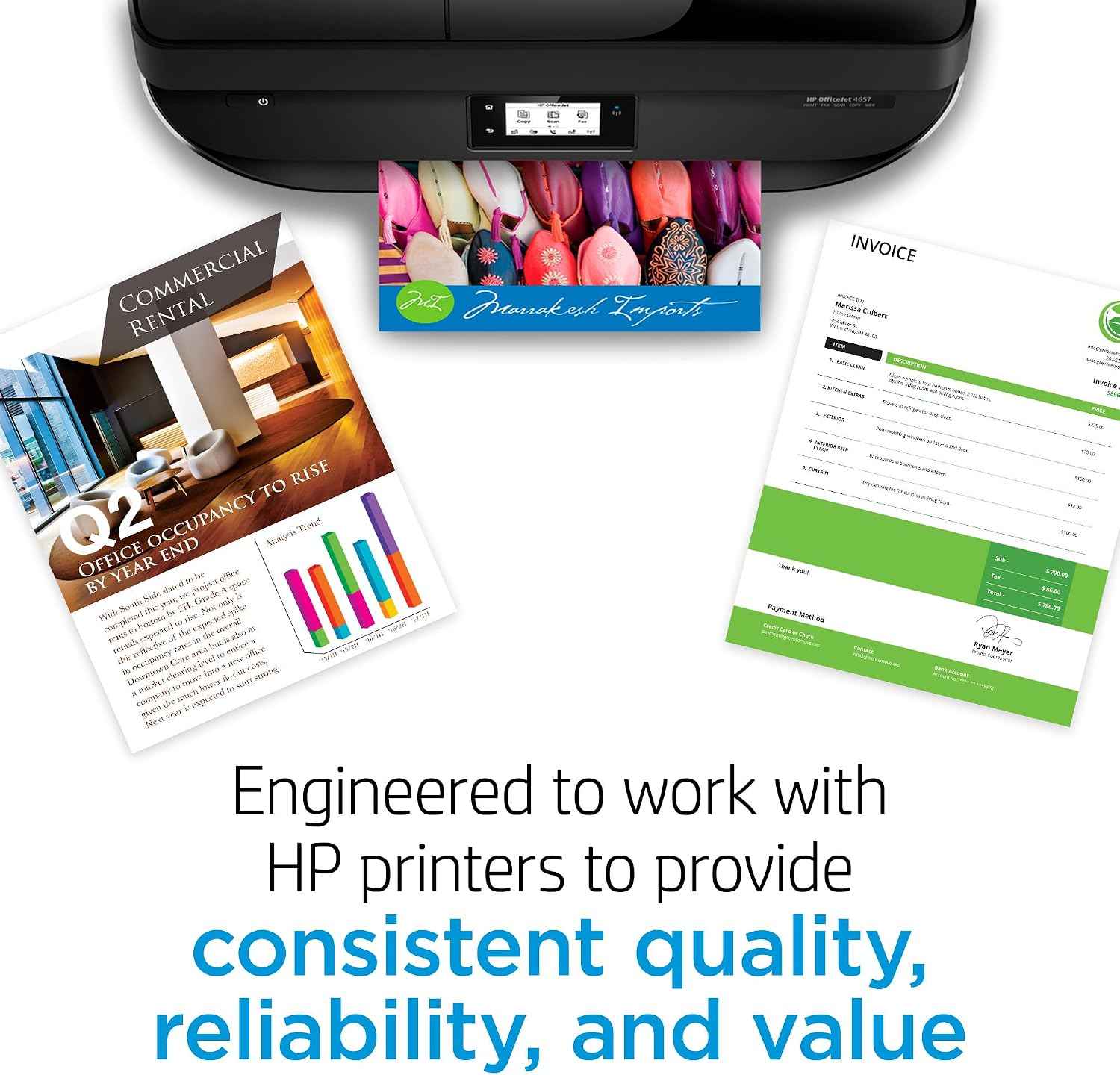 HP 923 Black Ink Cartridge | Works with OfficeJet 8120, Pro 8130 Series | 4K0T3LN