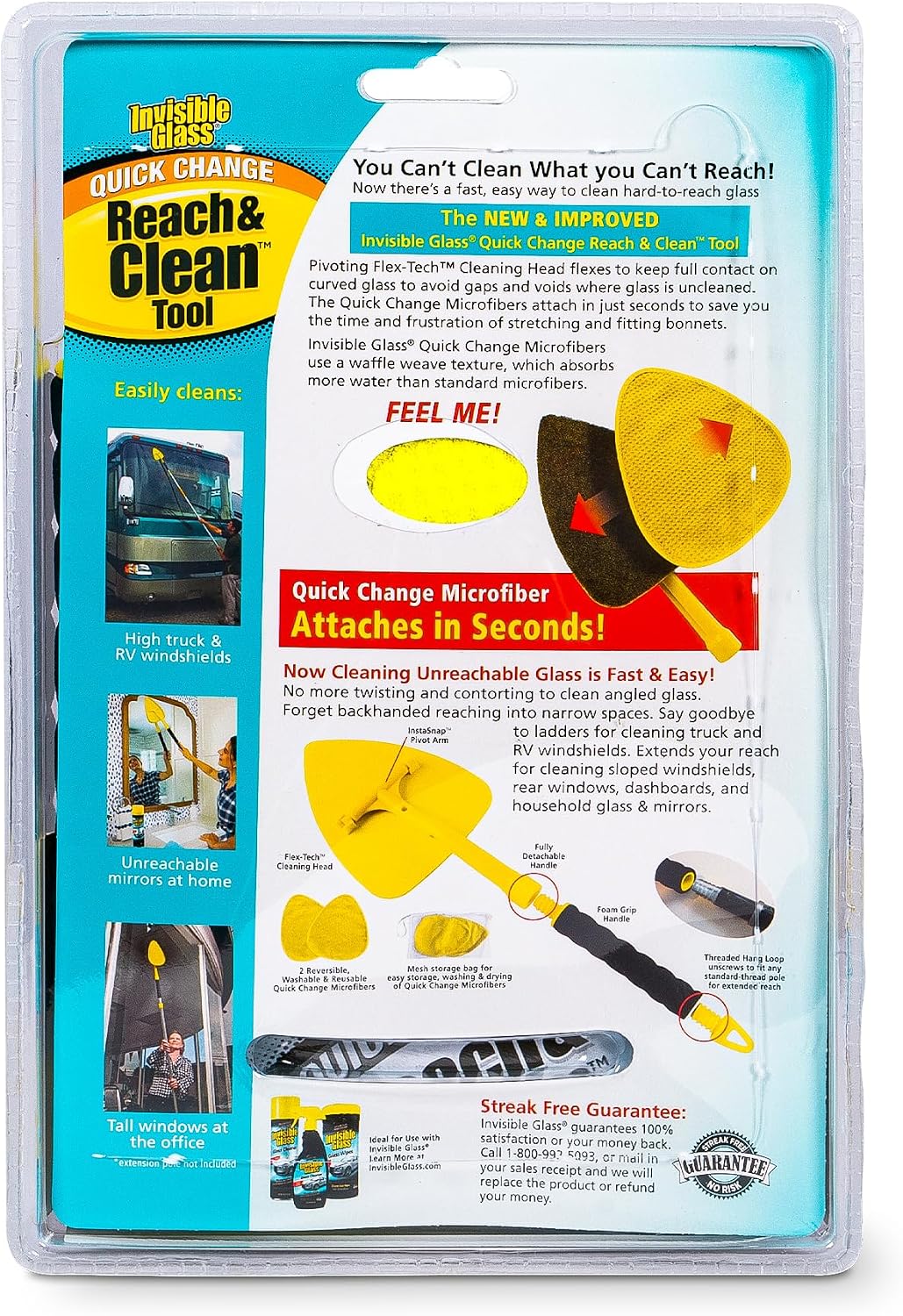 Invisible Glass Reach & Clean Windshield Cleaning Tool, 95160