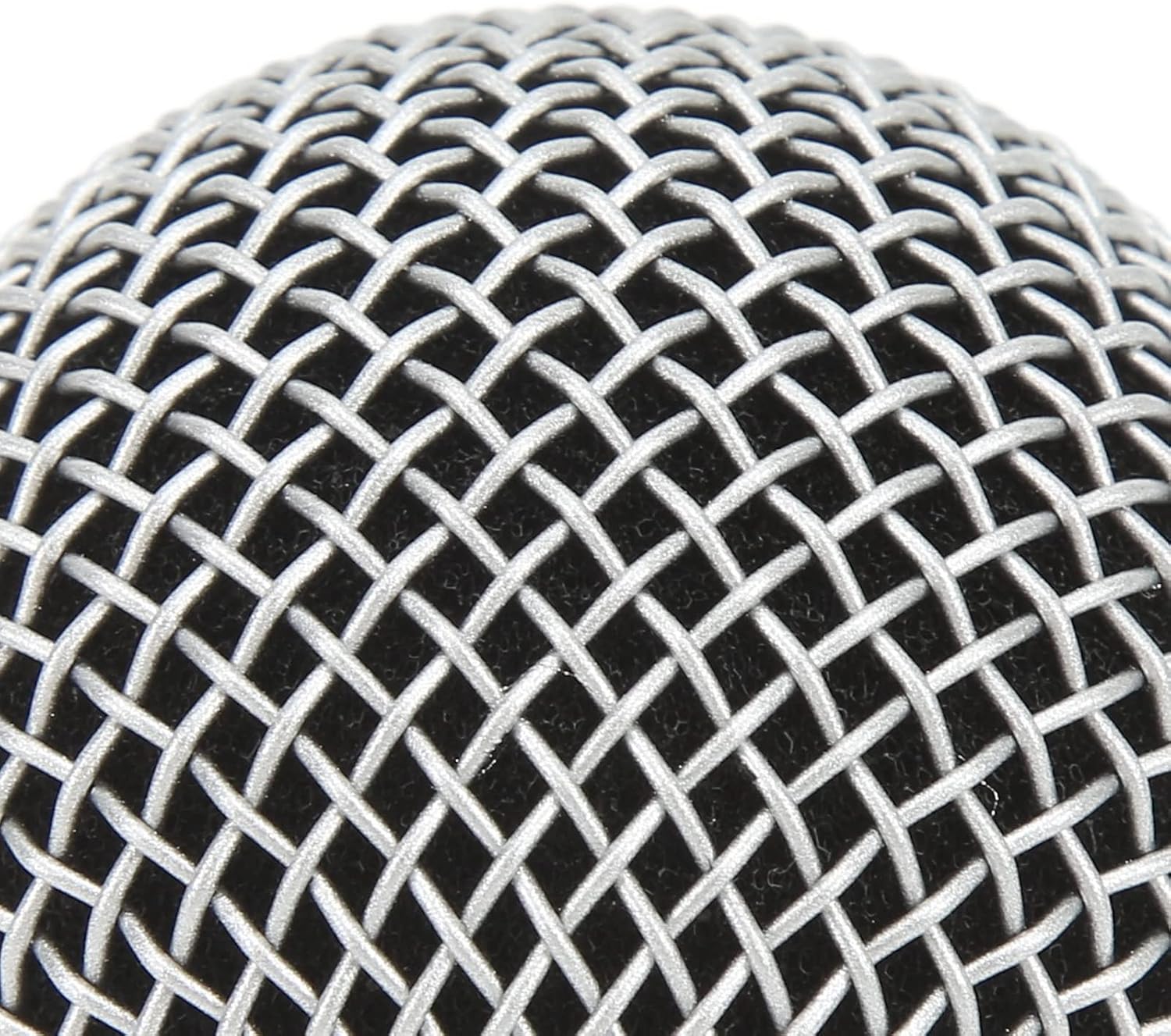 Stainless Steel Microphone Mesh Grill Ball Head Mic Replacement Cover for PG58 BLX288 Universal Fit