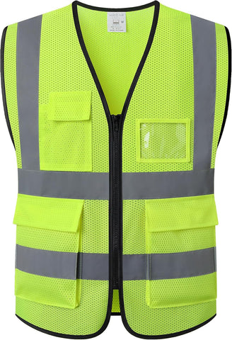 Reflective Safety Vest for Men Women Construction Vest ANSI Standard AP1