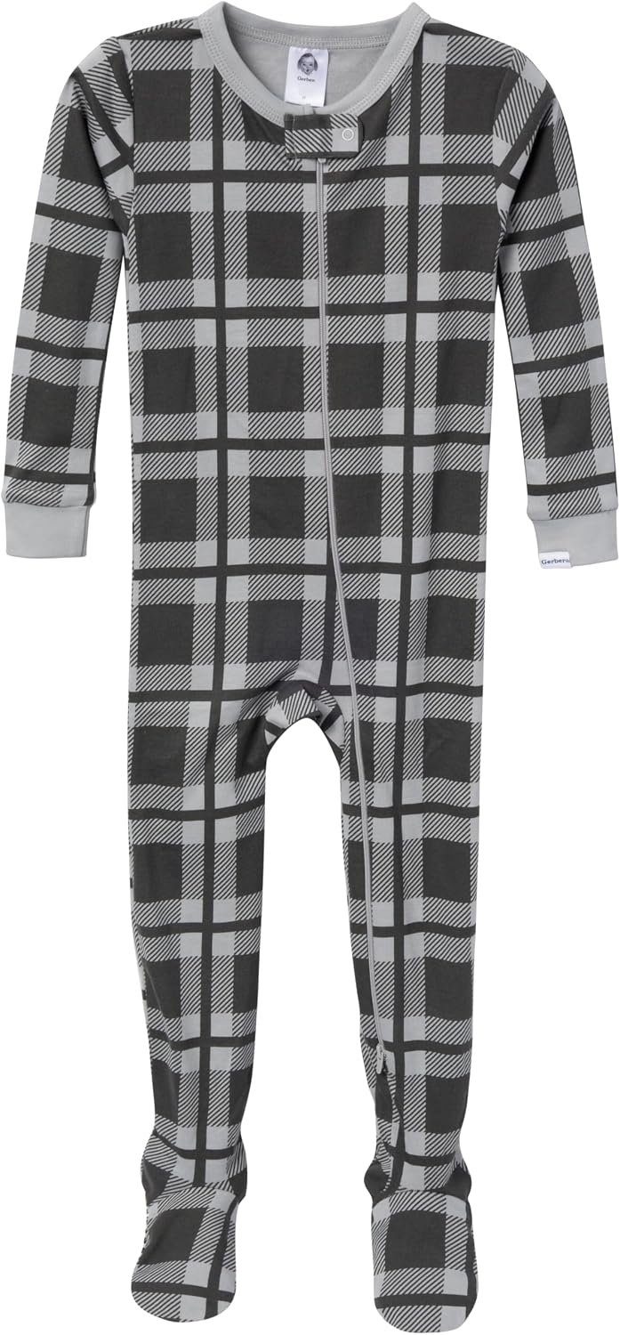 Gerber Baby Boys 4-Pack Footed Pajamas