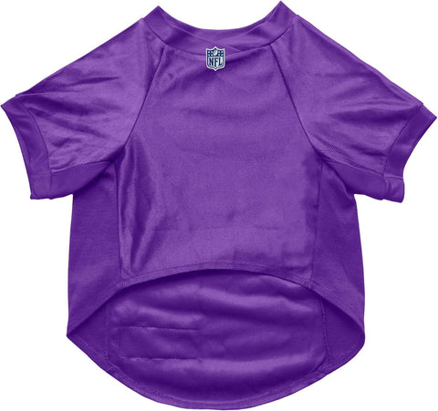 Littlearth NFL Minnesota Vikings Stretch Pet Jersey,X-Small