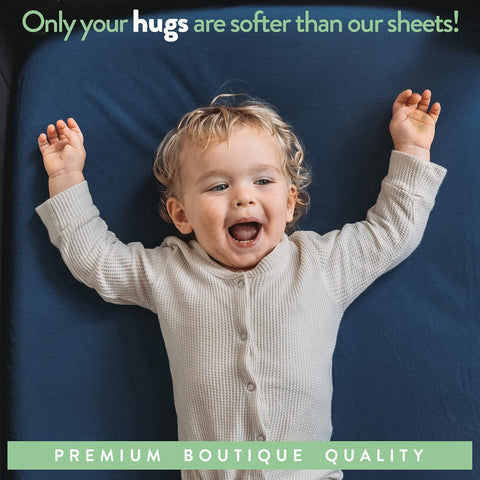 Joey + Joan Bassinet Fitted Sheets 33x20 for Baby Beside Dreamer Bassinet & Bedside Sleeper – Buttery Soft 100% Cotton – Light + Dark Sage Green – 2 Pack
