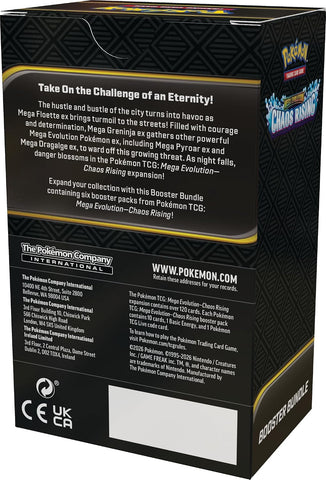 Pokémon TCG: Mega Evolution—Chaos Rising Booster Bundle