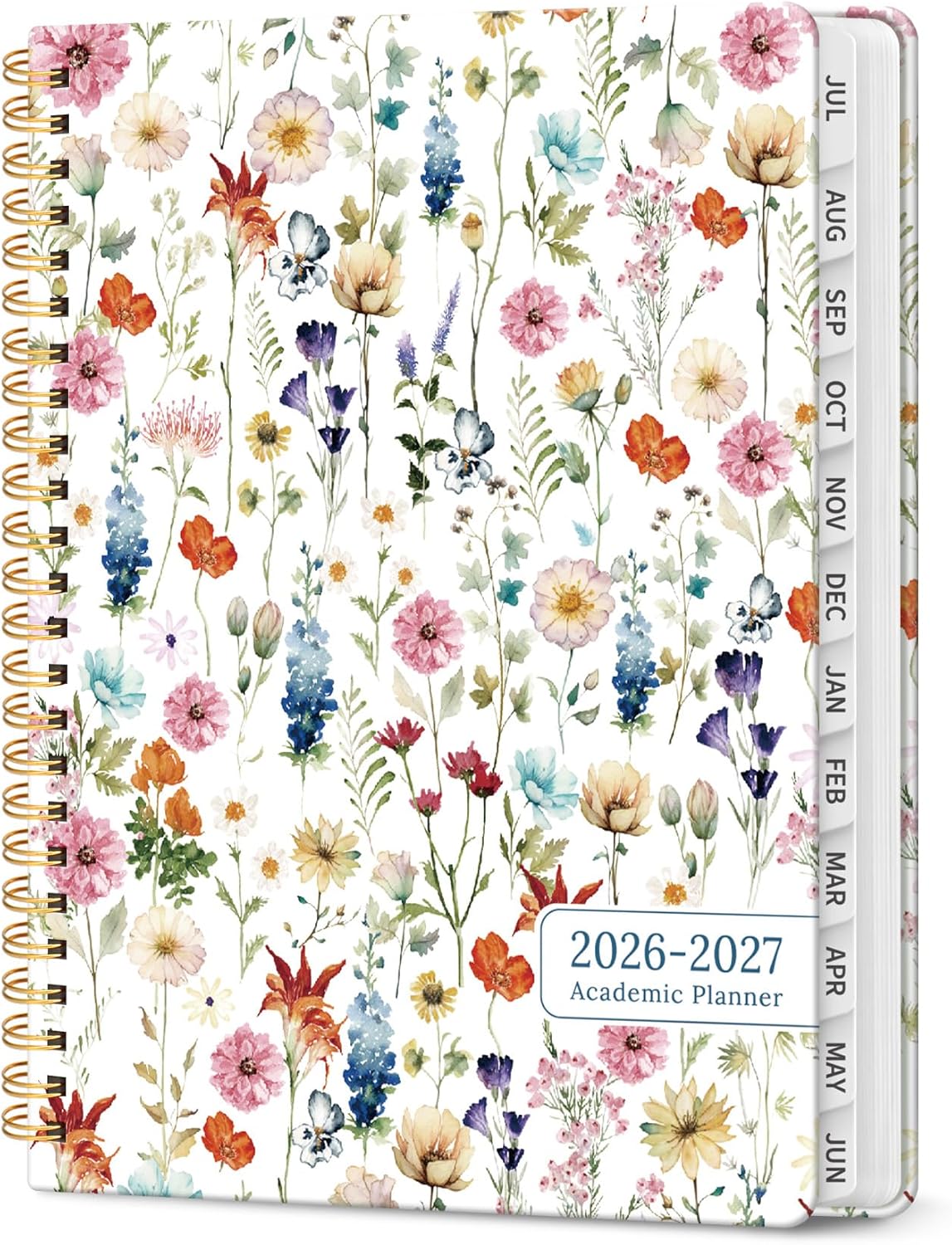 Taja Planner 2026-2027, Jul 2026-Jun 2027 Monthly & Weekly Calendar Planner