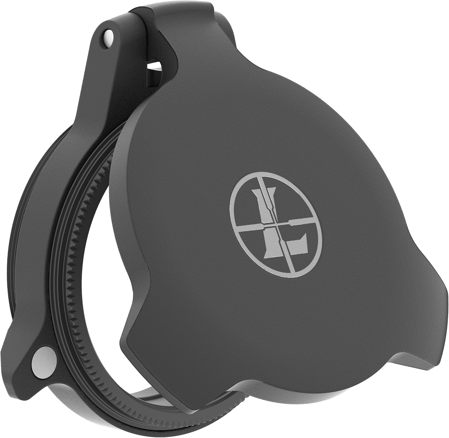 Leupold Alumina Flip Back Lens Cover with a Matte Finish