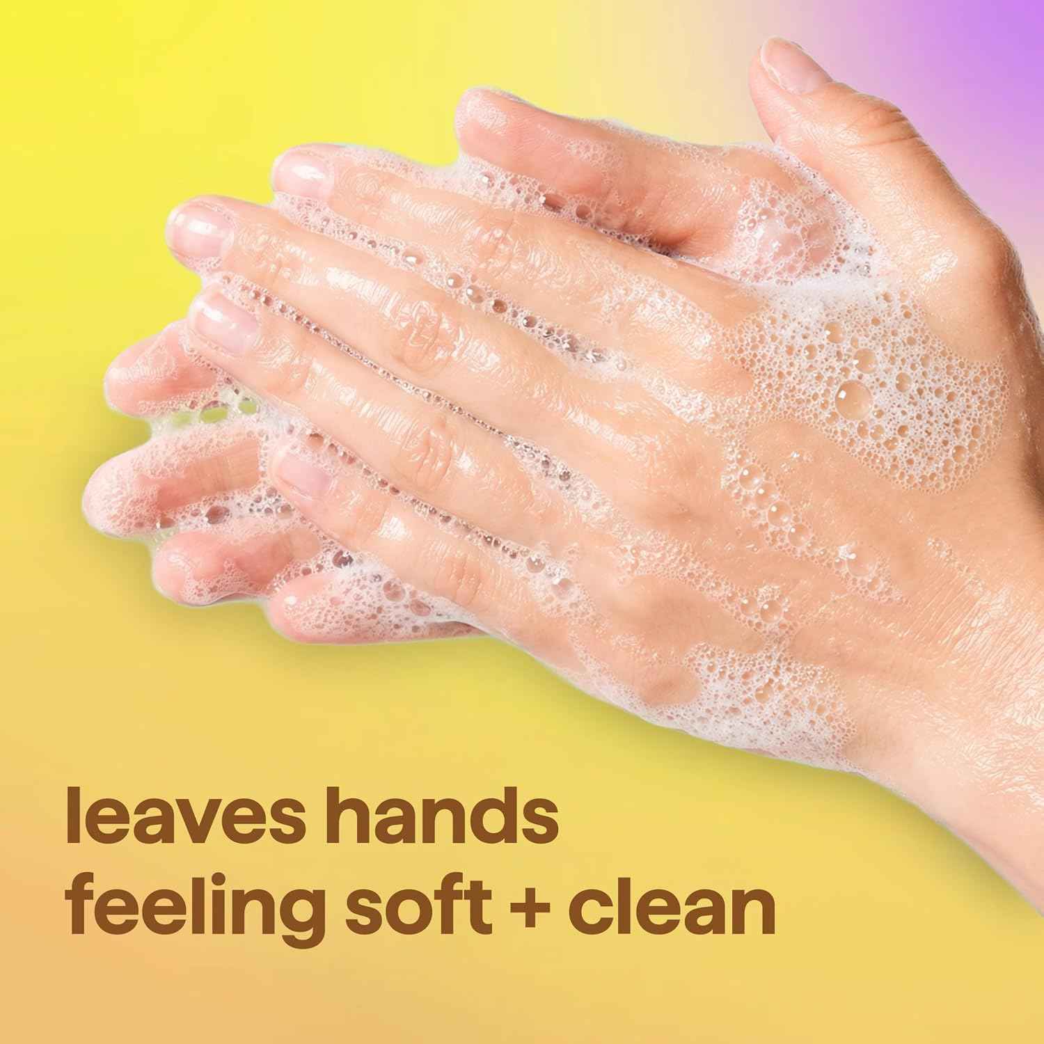 method Foaming Hand Wash, Lemon Mint, 10 fl oz, 6 pack | Hydrates & Softens Skin, Designed for Gentle Everyday Cleansing