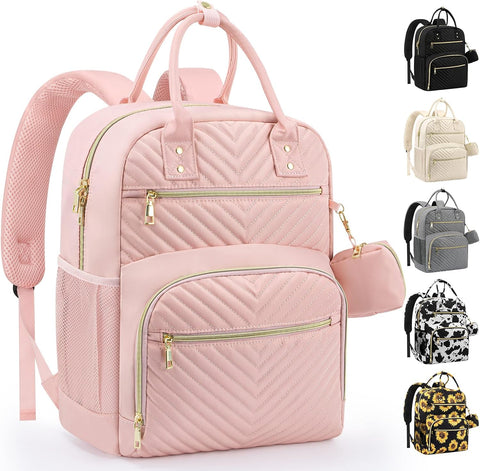 Pritent Diaper Bag Backpack, Baby Bag Backpack Baby Essentials for Mom Dad