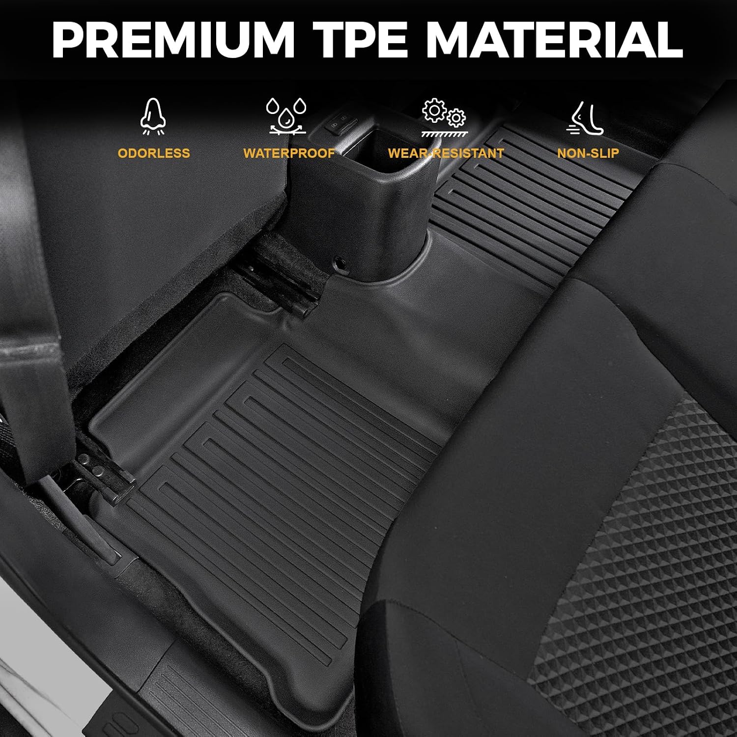 Floor Mats for 2020-2025 Nissan Versa Accessories