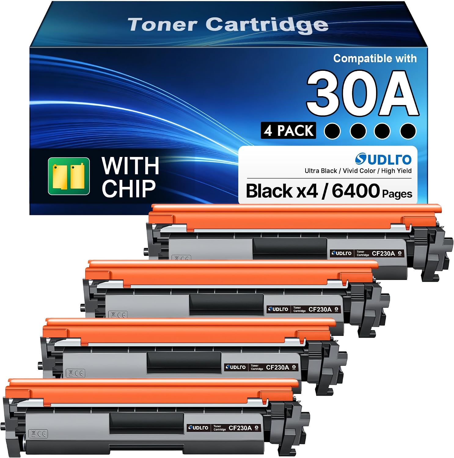 CF230A 30A Toner Replacement for HP 30A Toner Cartridge CF230A