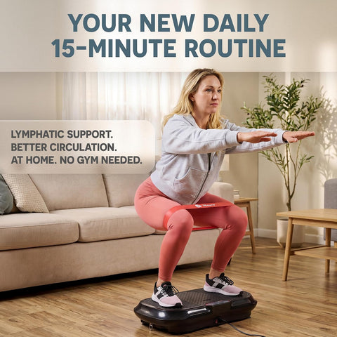 Lifepro Waver Vibration Plate Exercise Machine with 99 Speeds & 10 Presets