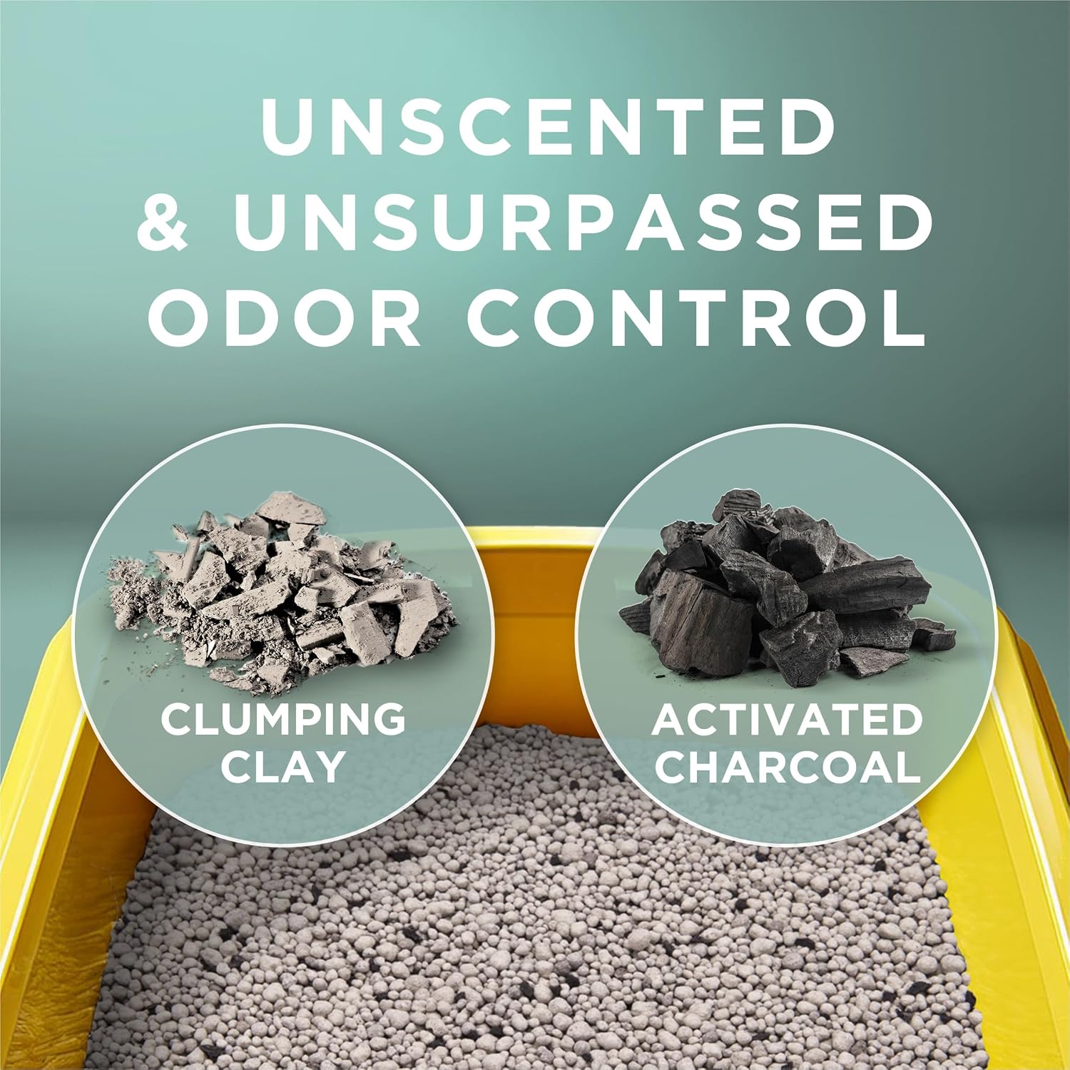 Purina Tidy Cats Free and Clean Unscented Clumping Cat Litter, 16 lb Bag