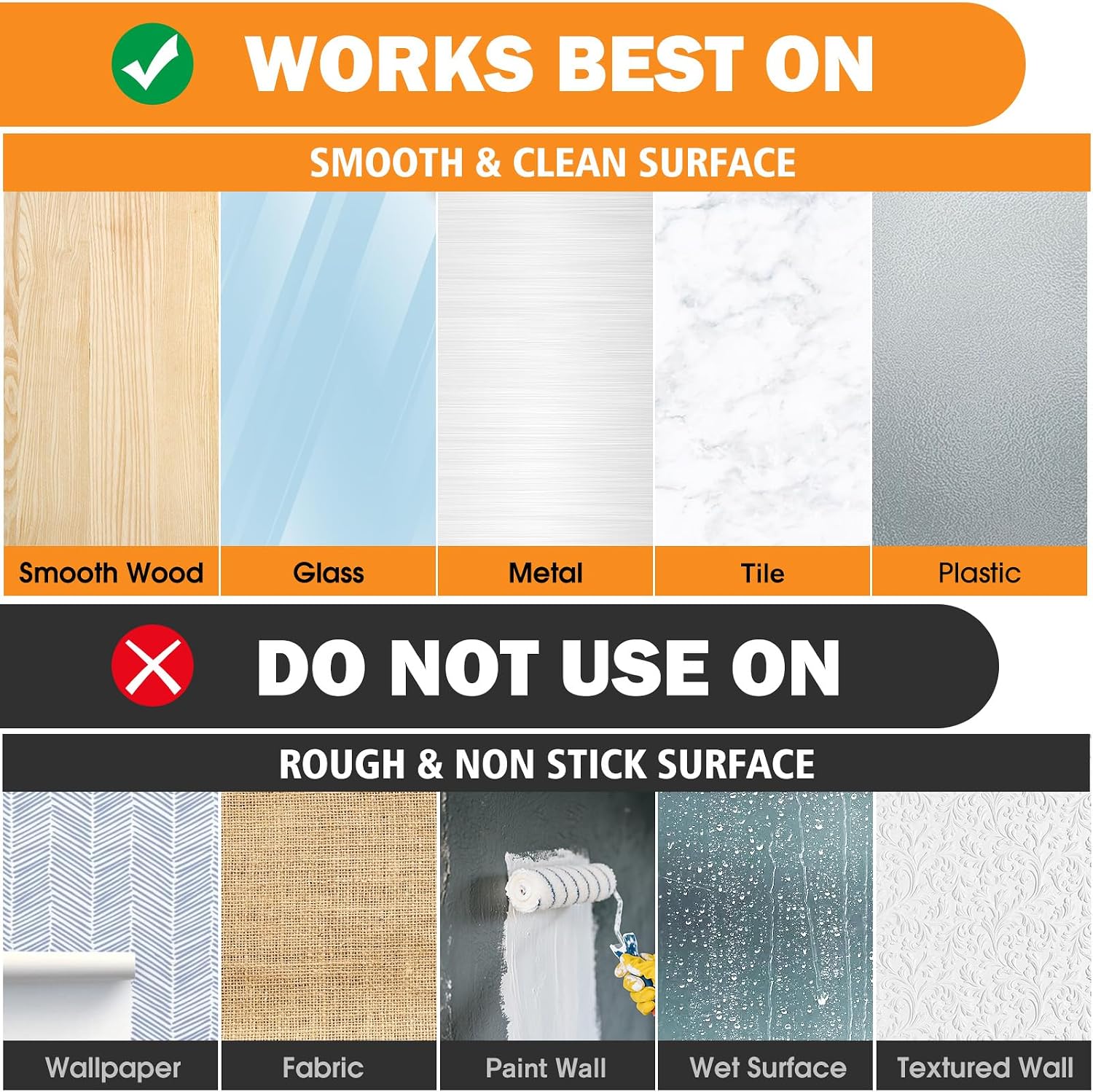 SummerBrite Damage Free Picture Hanging Strips, 20 Pairs, Medium, White