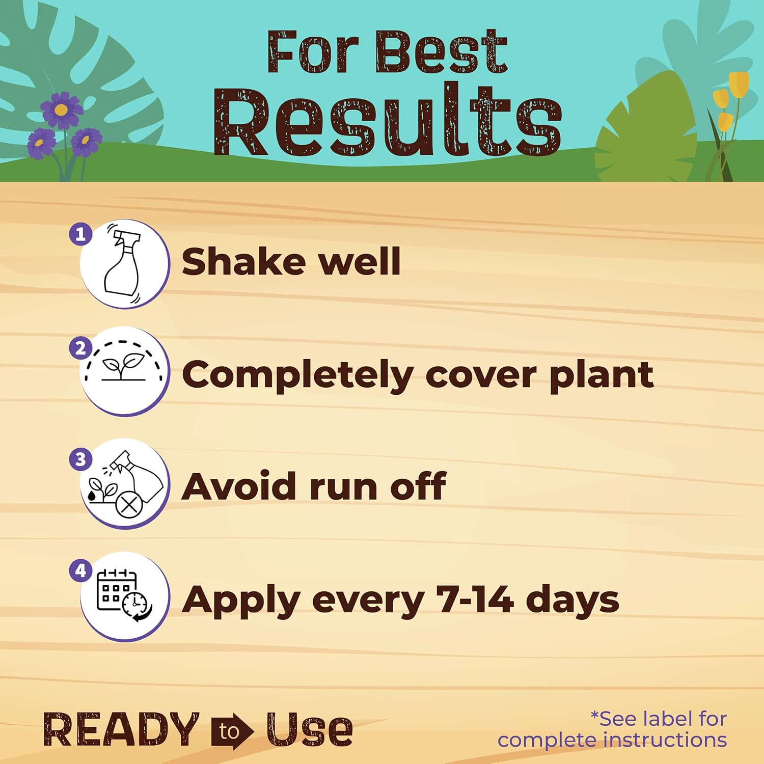 Bonide Captain Jack's Neem Max Ready-to-Use Spray, 64 oz