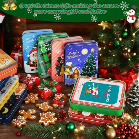 10PCS Christmas Gift Card Holder Boxes for Party Favors,Money Cash Holders