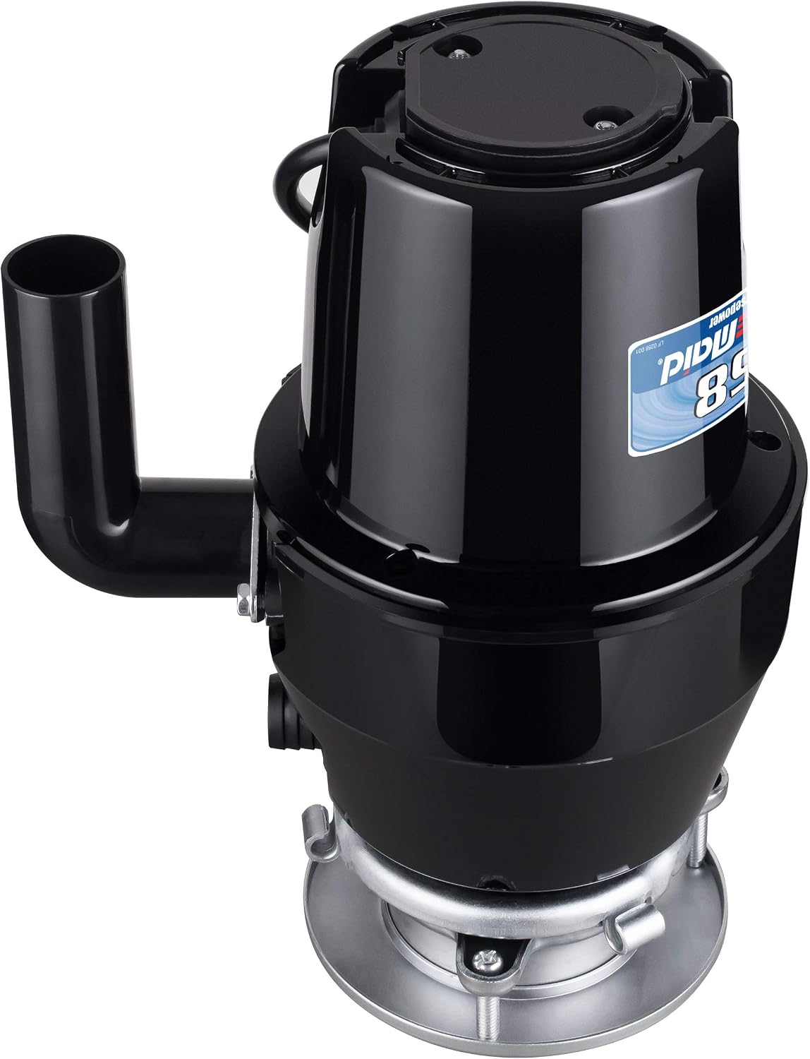 Waste Maid Garbage Disposal, Anti-Jam, Continuous Feed, 1/2 HP Mid Duty