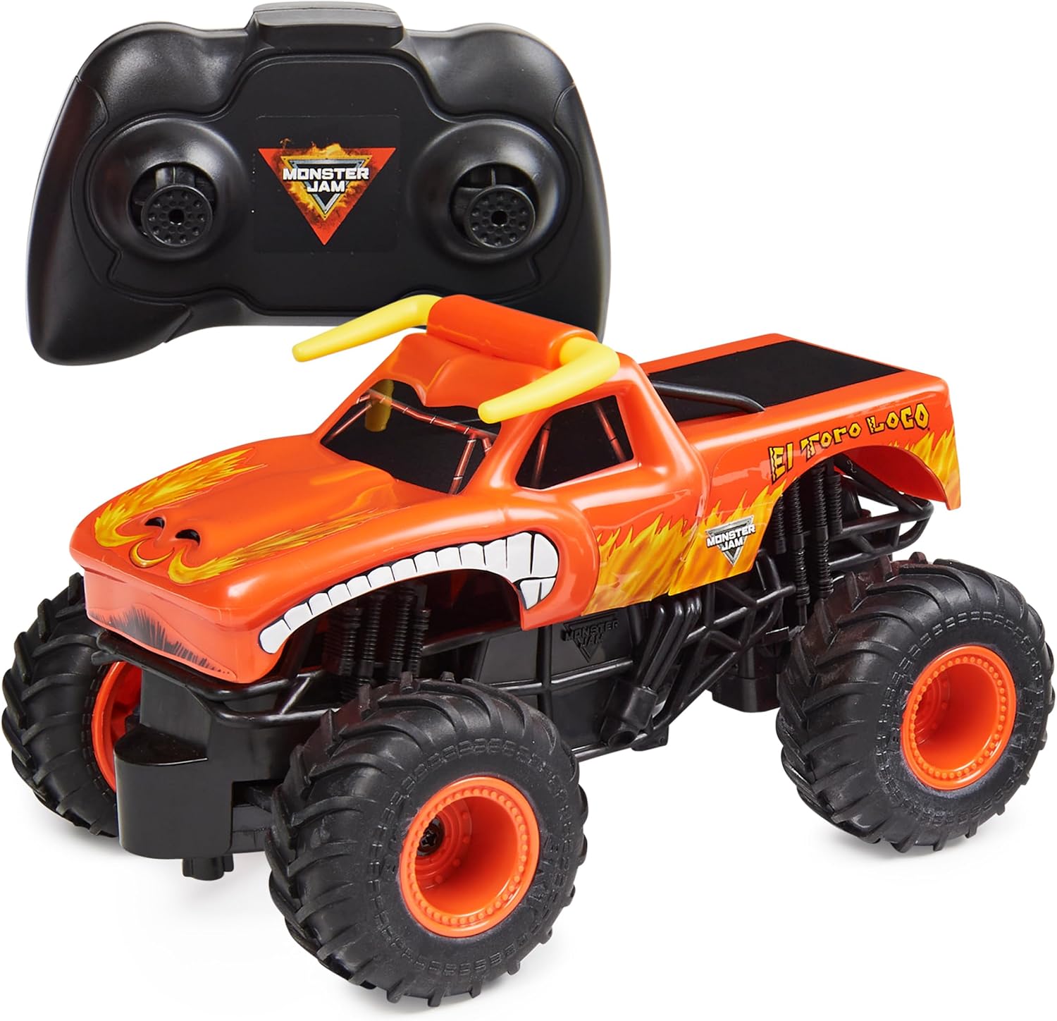 Monster Jam Official El Toro Loco RC Truck, 1:24 Scale