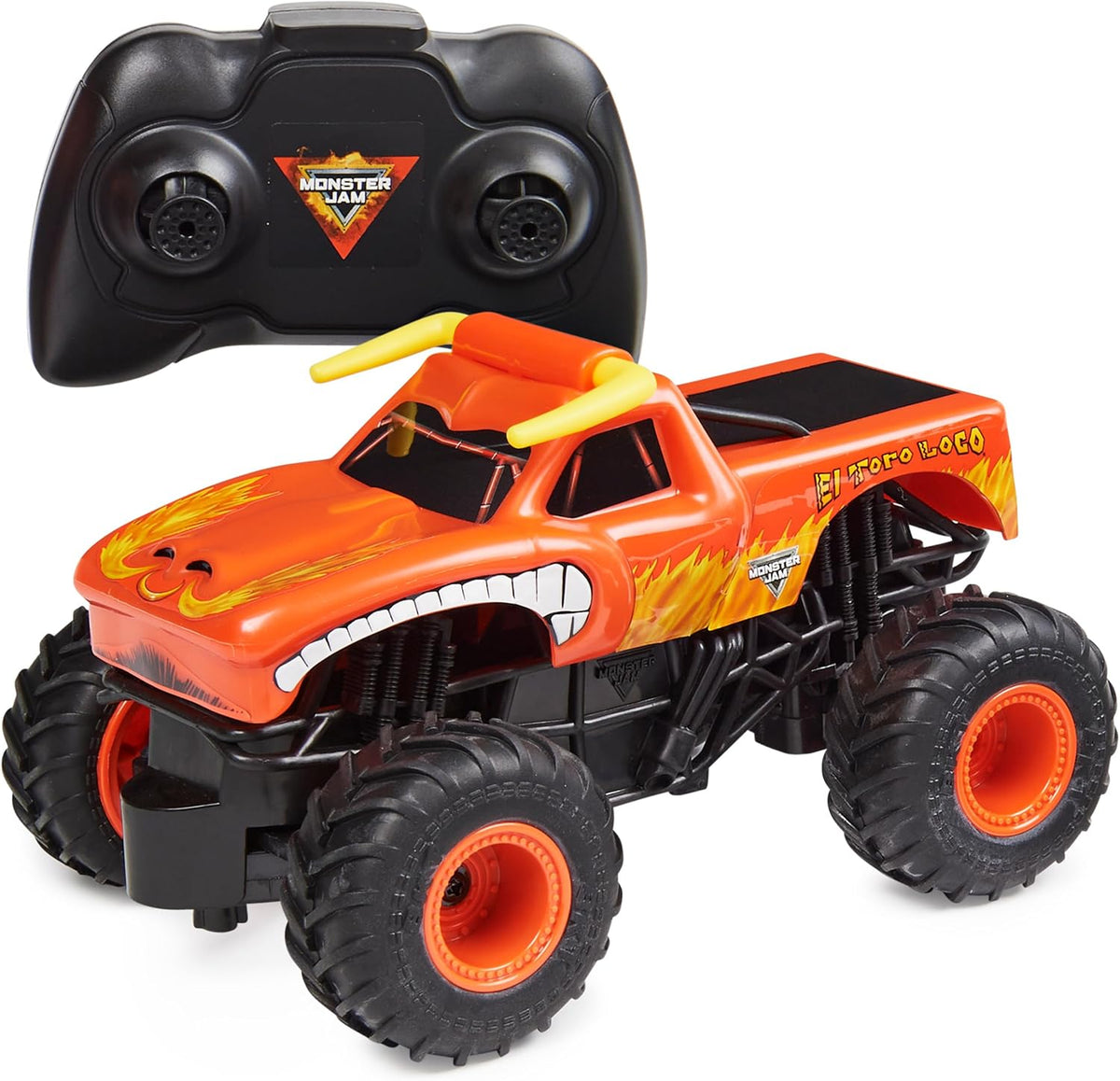 Monster Jam Official El Toro Loco RC Truck, 1:24 Scale