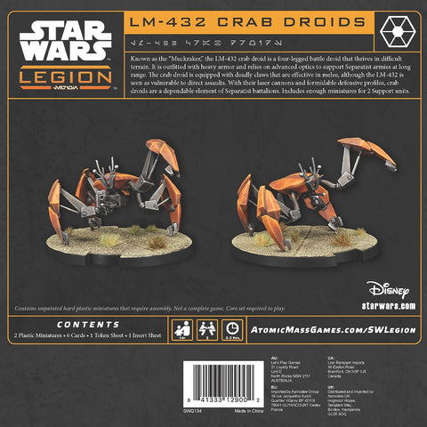 Star Wars: Legion LM-432 Crab Droid Unit Expansion