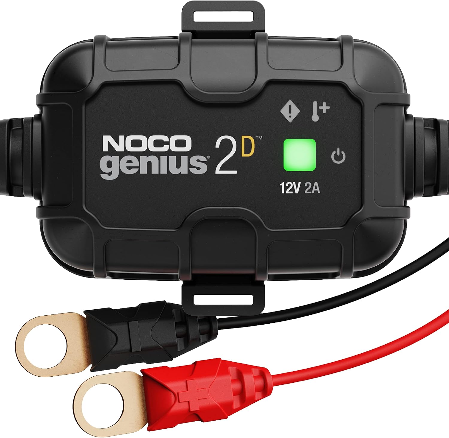 NOCO GENIUS2D 2A 12V Onboard Battery Charger, Trickle Charger & Maintainer