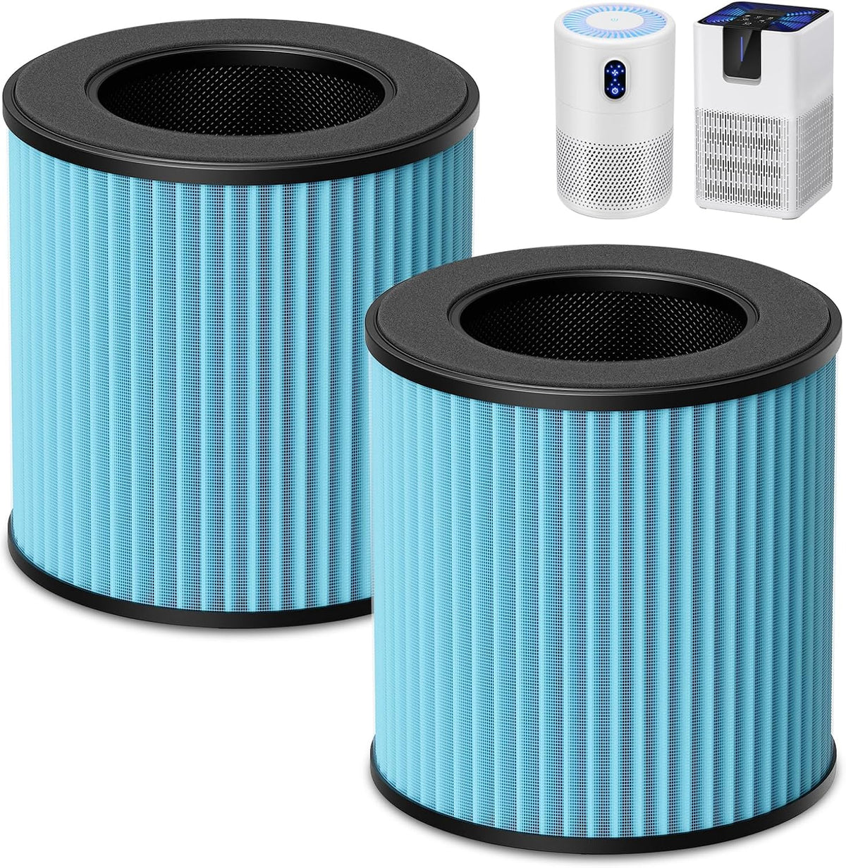 B-D02L/M05 Filter, Compatible with MOOKA B-D02L & M05 Air Purifier,