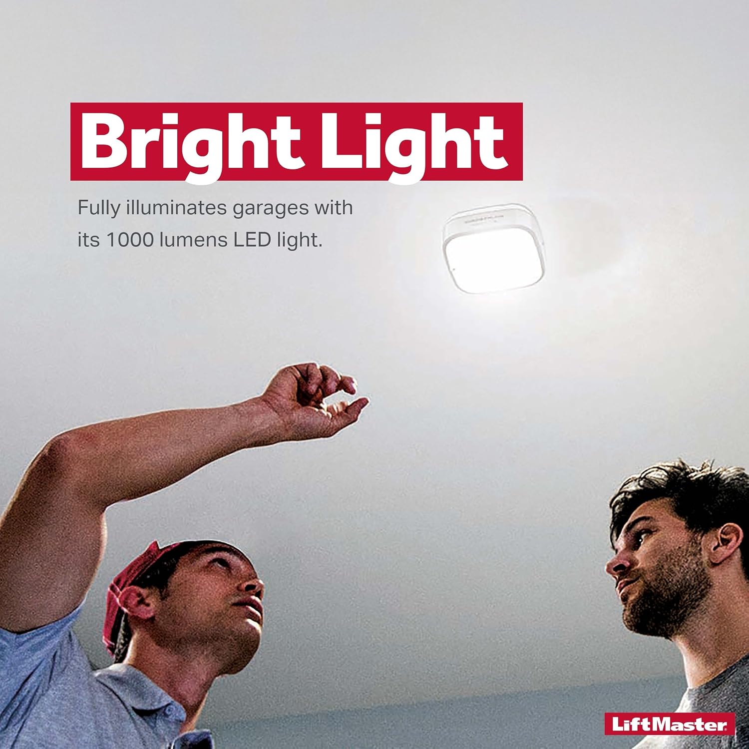 LiftMaster 827LM MyQ Smart LED Garage Light for Garage Units 2015 to Present