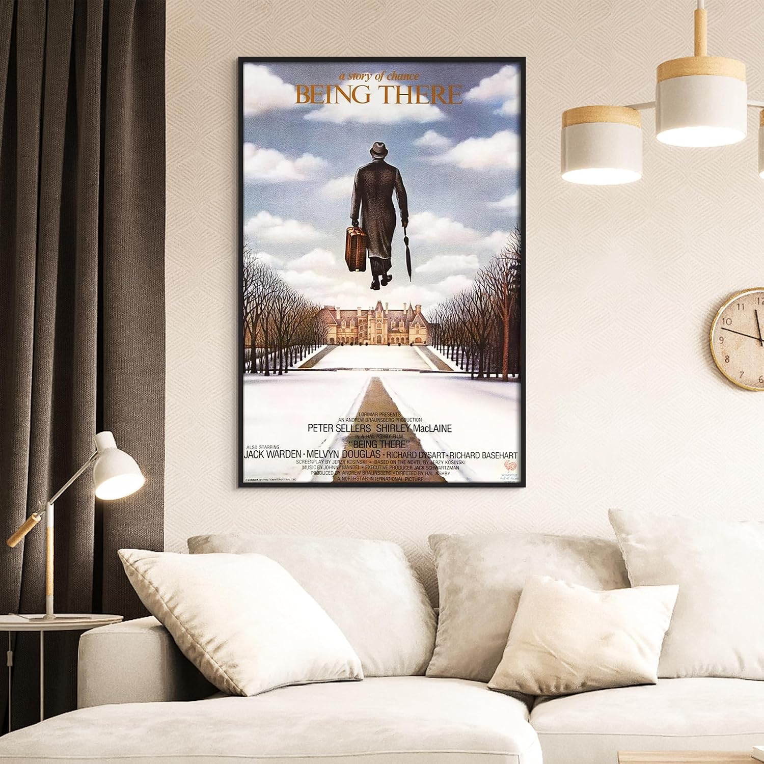 upsimples 24x36 Poster Frame, Easy Slide-In Assembly, Black, 3 Pack