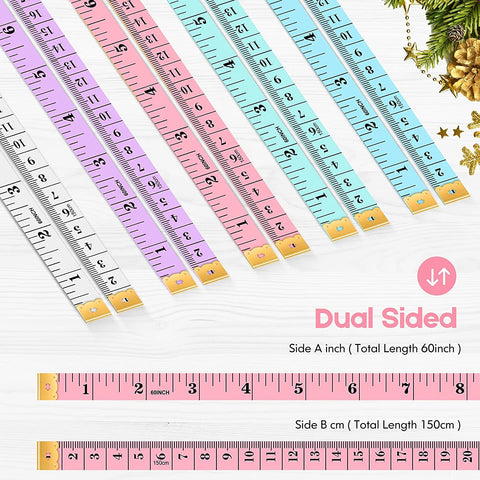Tape Measure, iBayam Soft Ruler Measuring Tape for Body Weight Loss Sewing