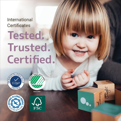 Bambo Nature Hypoallergenic Dream Baby Diapers, Premium Eco-Labeled Sustainable Diapers, Enhanced Leakage Protection, Totally Chlorine-free, Skin Friendly, and Super Absorbent - Size 3 (348 Count)