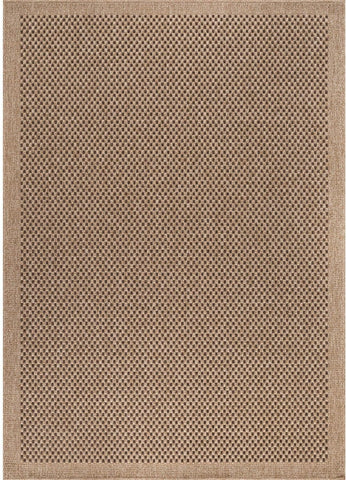 CAMILSON Easy Jute Rug 5x7, Indoor Outdoor Natural Color Fiber Area Rugs for Living Room Patio and Kitchen Rug, Sisal Boho Woven Design, Easy-Cleaning, Washable Outside Carpet Alfombras para(5 x 7)