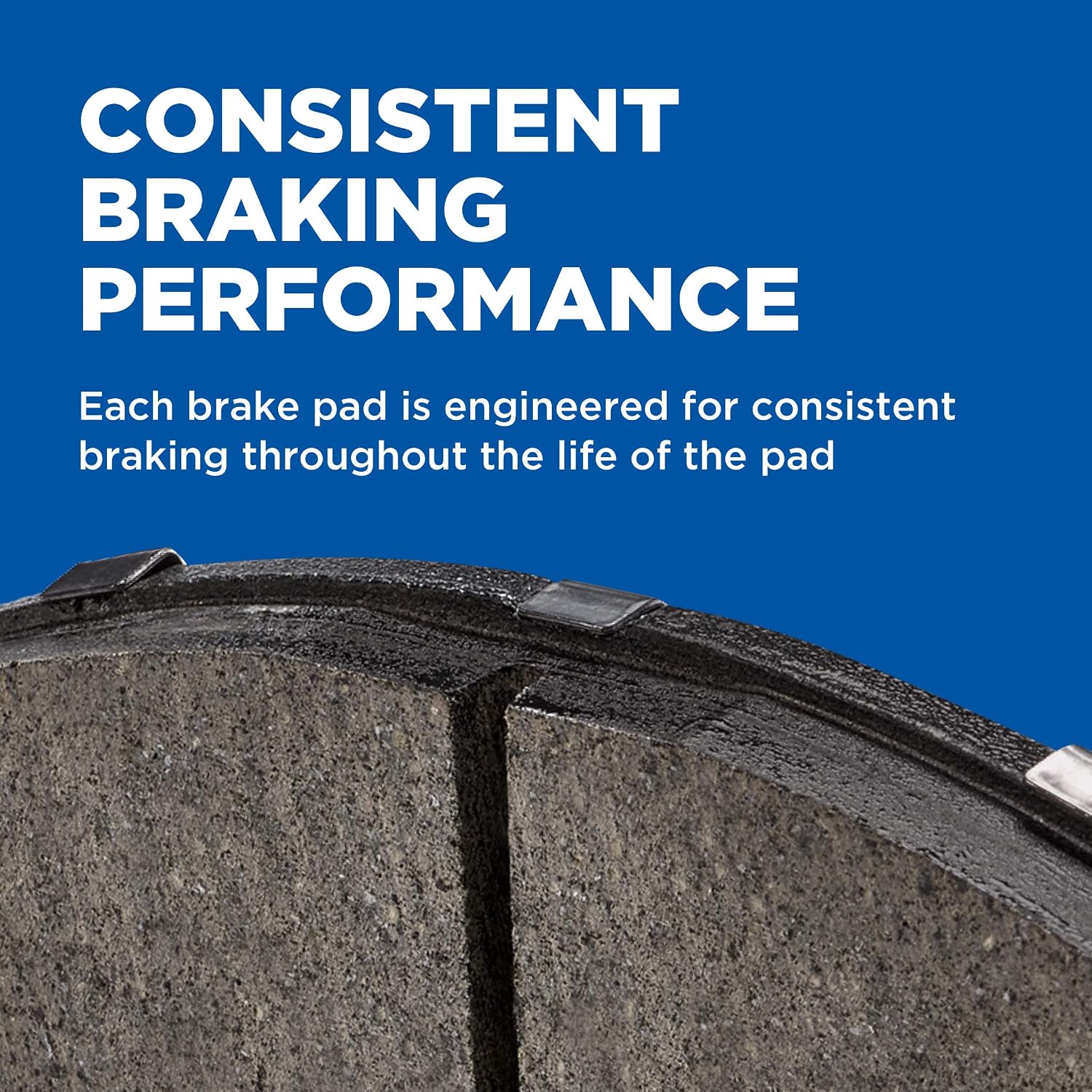 Wagner QS ZD1089 Disc Brake Pad Set, Chamfered Edges for Smooth, Quiet Stops, Fits 2007–2011 Honda CR-V