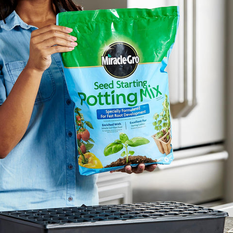 Miracle-Gro Seed Starting Potting Mix, 8 qt.
