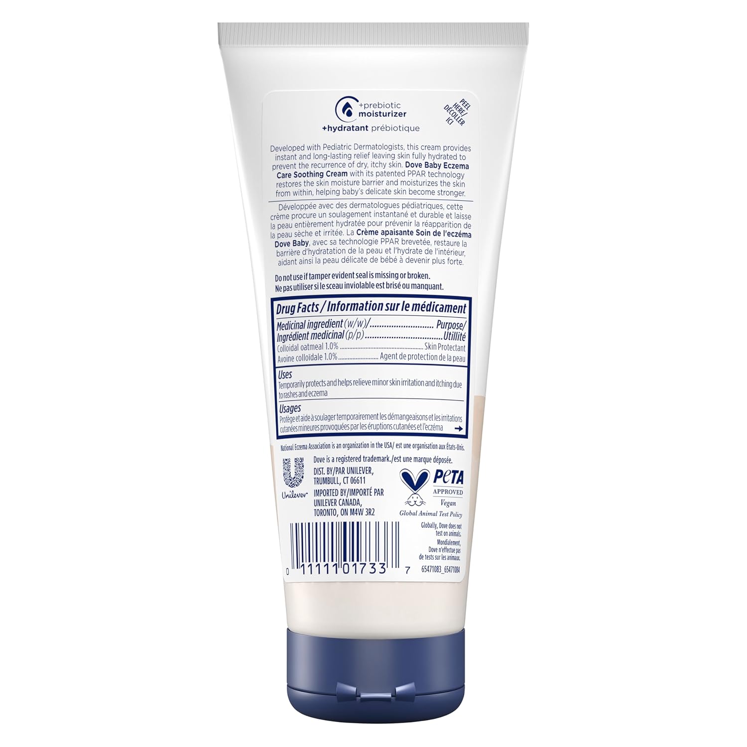 Baby Dove Soothing Cream Eczema Care 5.1 oz