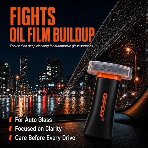 QIFOR Oil Film Remover for Car Windshields and Windows
