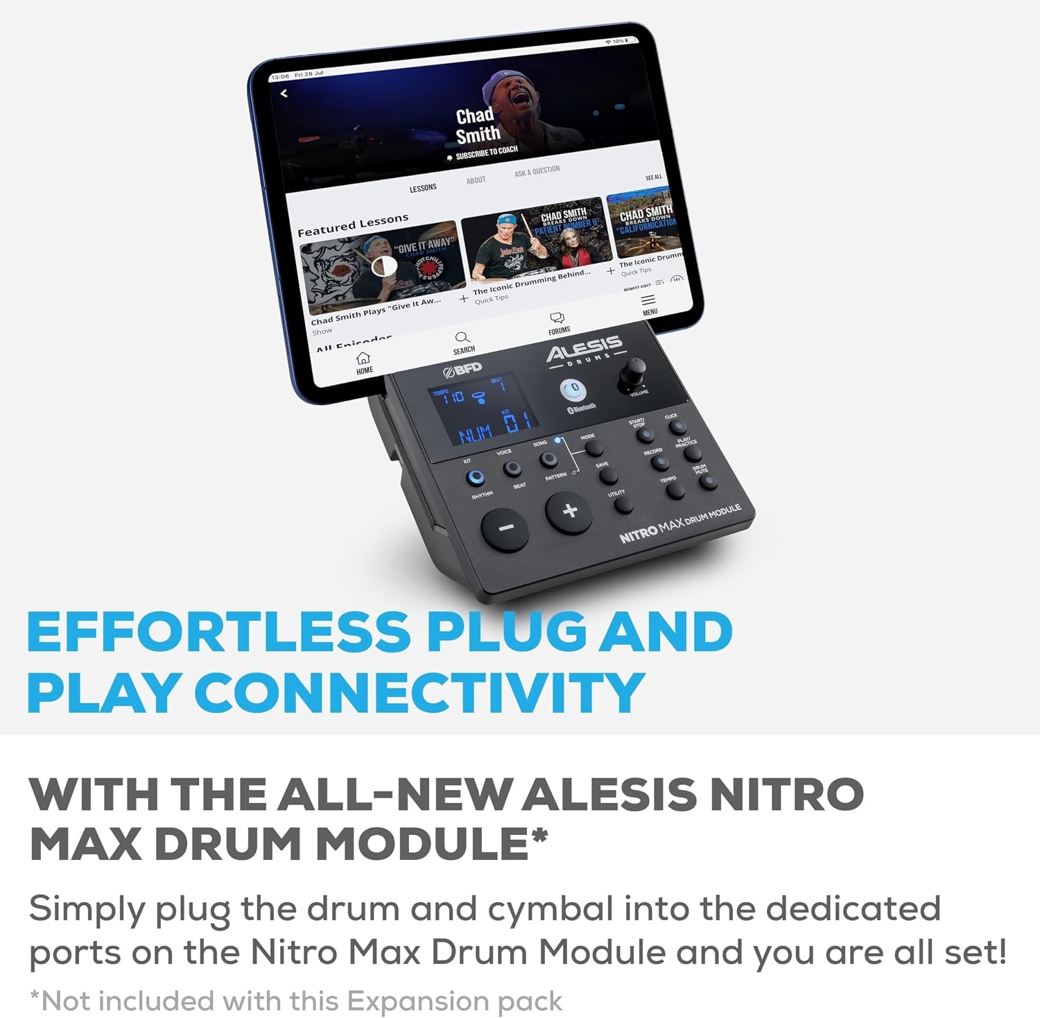 Alesis Nitro Max Electric Drum Set Expansion Pack