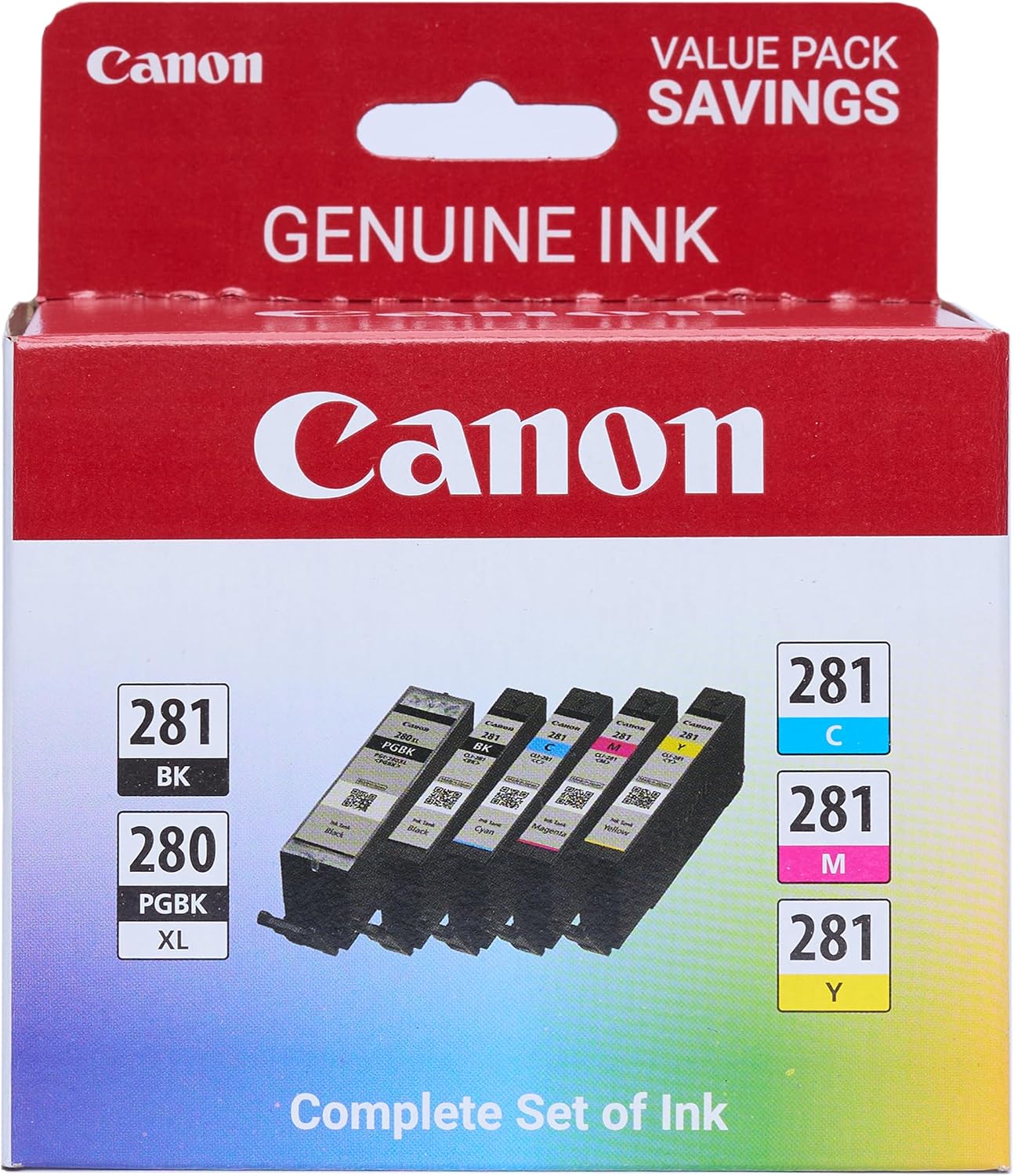 Canon Genuine Ink PGI-280XL/CLI-281 Color Pack