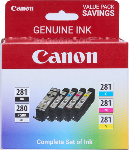 Canon Genuine Ink PGI-280XL/CLI-281 Color Pack