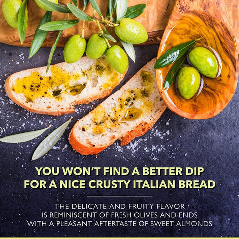 Frantoia Extra Virgin Olive Oil, 33.8 fl oz (1 Liter) – Award-Winning Sicilian EVOO Made from Biancolilla, Nocellara del Belice & Cerasuola Olives – Cold-Pressed within 24 Hours for Fresh, Fruity Flavor [Pack of 2]