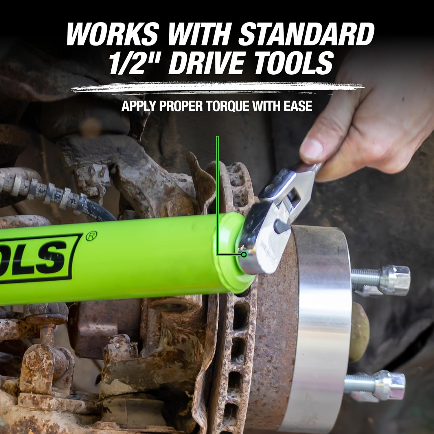 OEMTOOLS 27178 Inner Tie Rod Removal Tool Set Removes and Installs